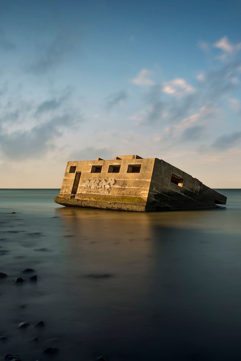 Sinking bunker by Matt Emmett