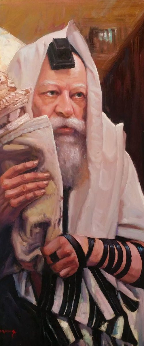 The Rebbe...Menachem Mendel Schneerson""""""(1902-1994) by David Jang