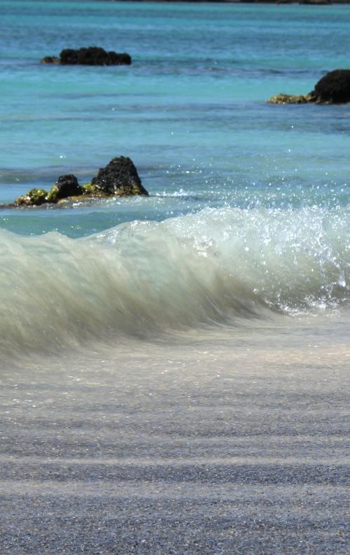 Wave at Elafonisi Beach by Sonja  Čvorović