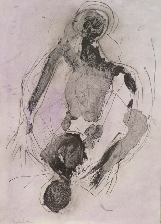 DYNAMIC BODY DN4, 42x58 cm - Artfinder EXCLUSIVE
