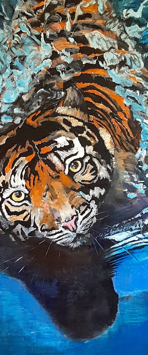 Watertiger by Kathrin Flöge