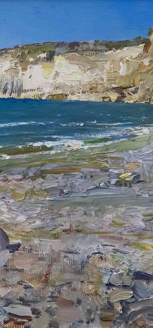 Rocky beach by Denys Gorodnychyi