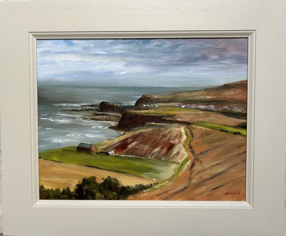 Cleveland Way Towards Staithes