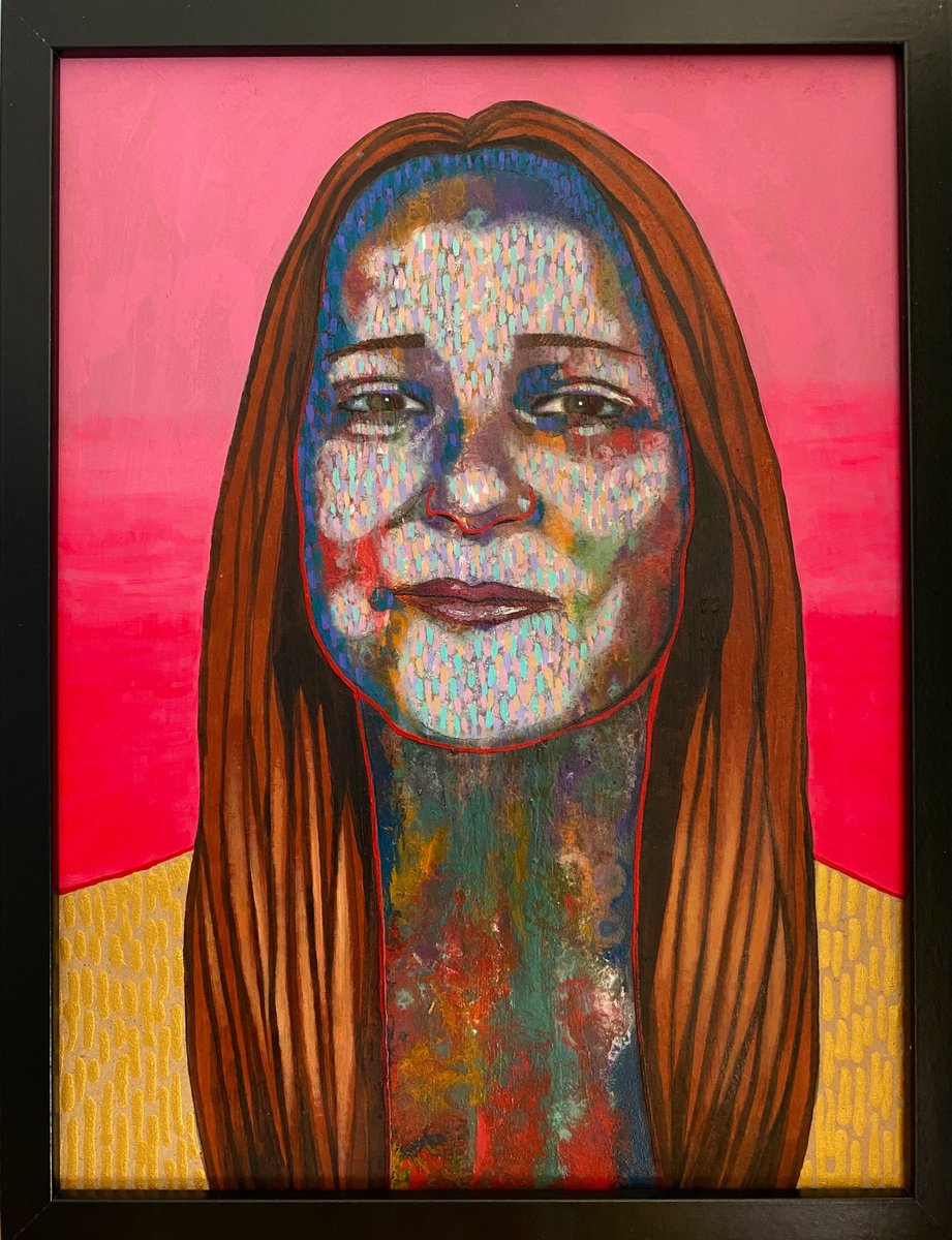 Surrealistic Painting , Caterina 2 By Stefano Pallara, 13 X 17, Artwork For Sale On Artfinder