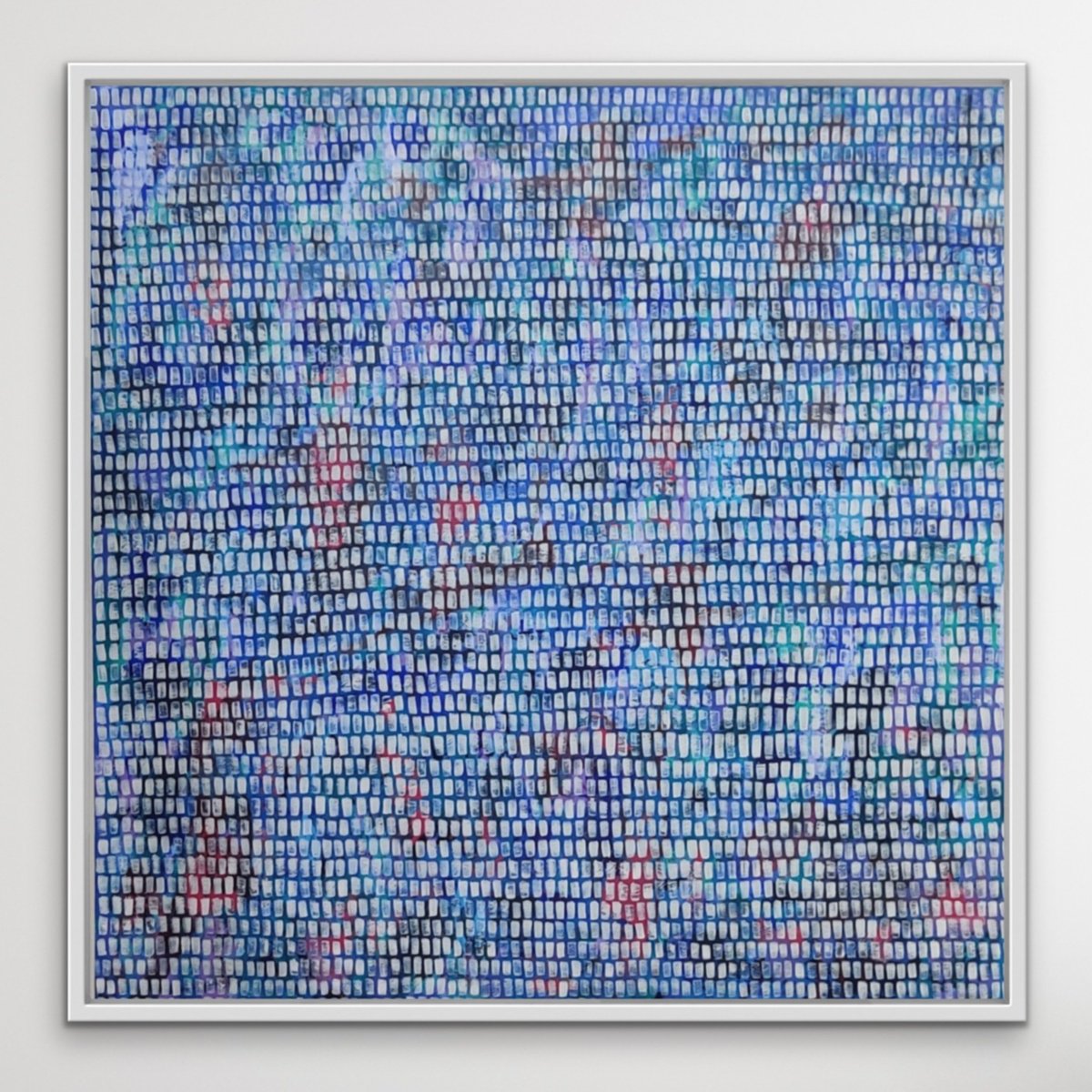 Abstract Acrylic Painting By Ketki Fadnis, 36 X 36", Take Me Through, Original Artwork