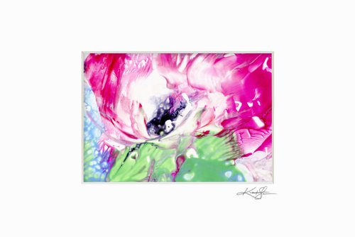 Blooming Magic 166 - Abstract Floral Painting by Kathy Morton Stanion by Kathy Morton Stanion