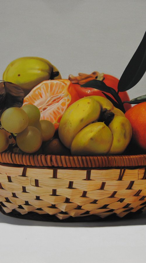 Still life with fruits by Valeri Tsvetkov