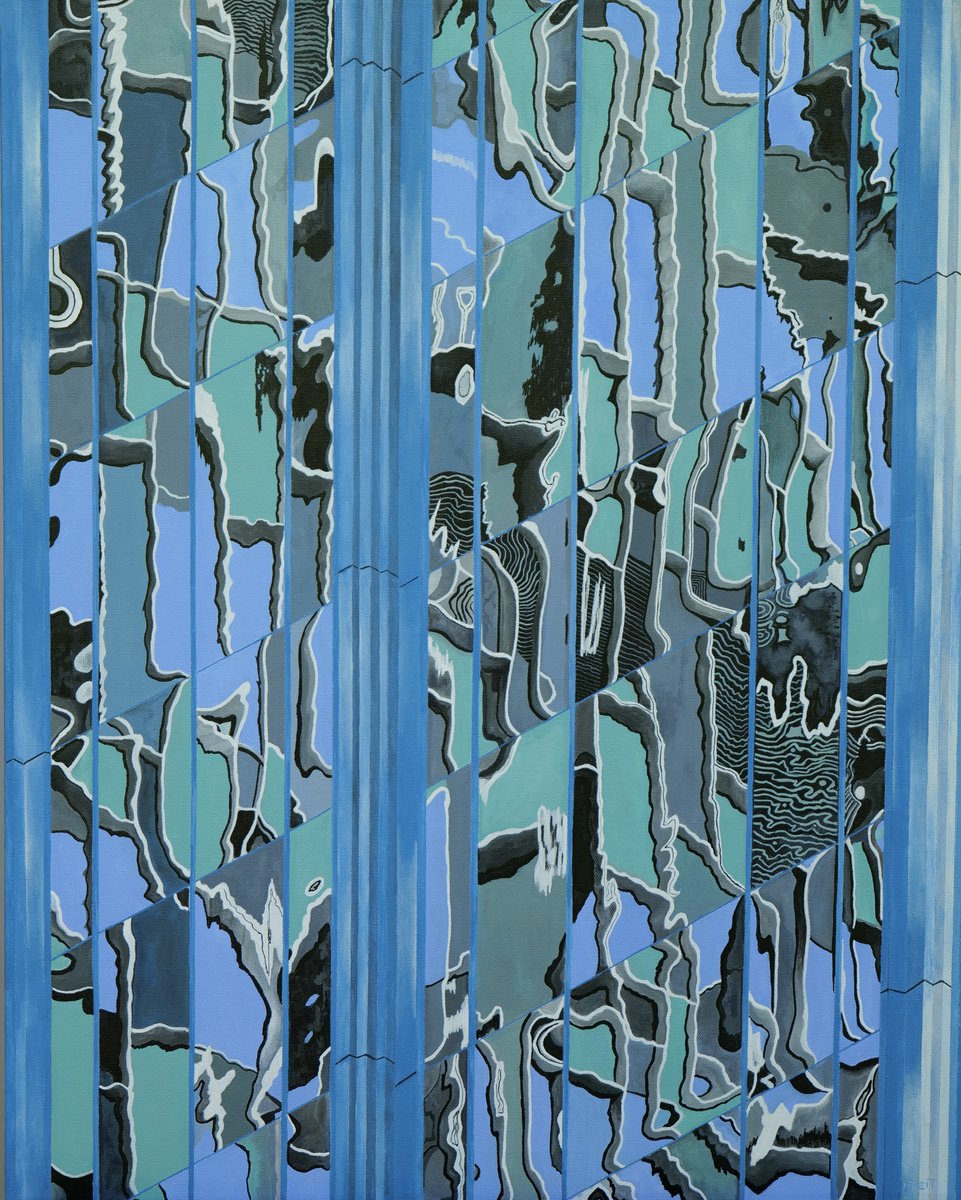 Boston Reflection 7 By Steven Fleit, 24 X 30, Artwork For Sale On Artfinder