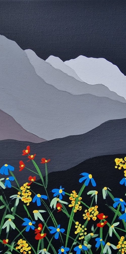 Crinkle Crags & Bowfell, The Lake District by Sam Martin