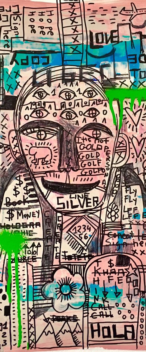 Silver Line by Mercedes Lagunas