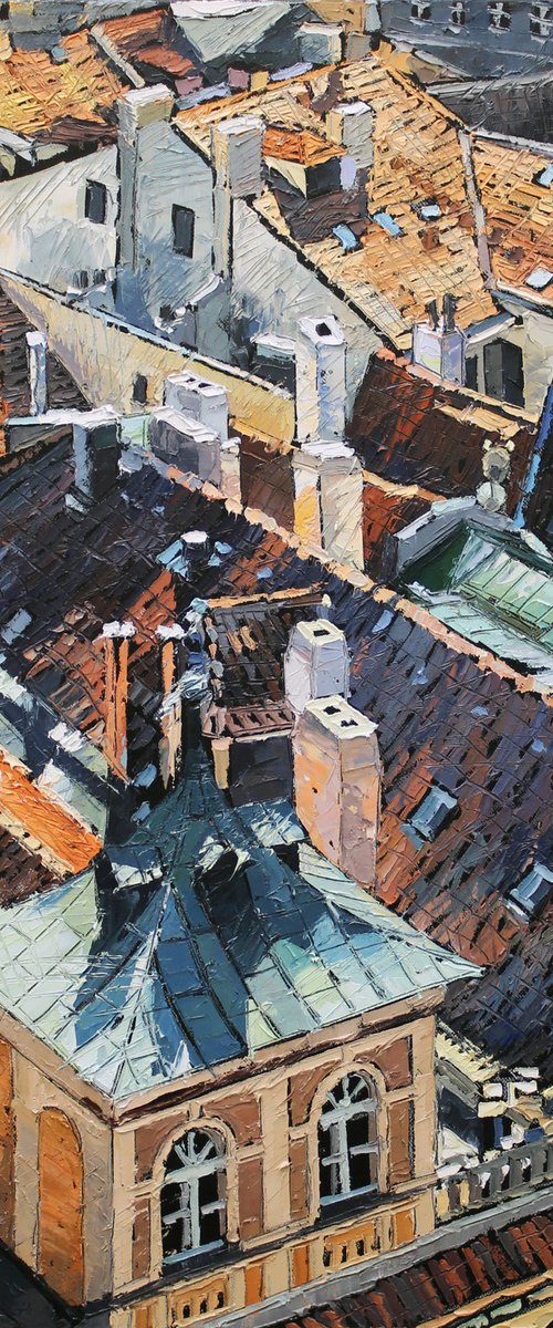Rooftops of the old city#2 by Volodymyr Melnychuk