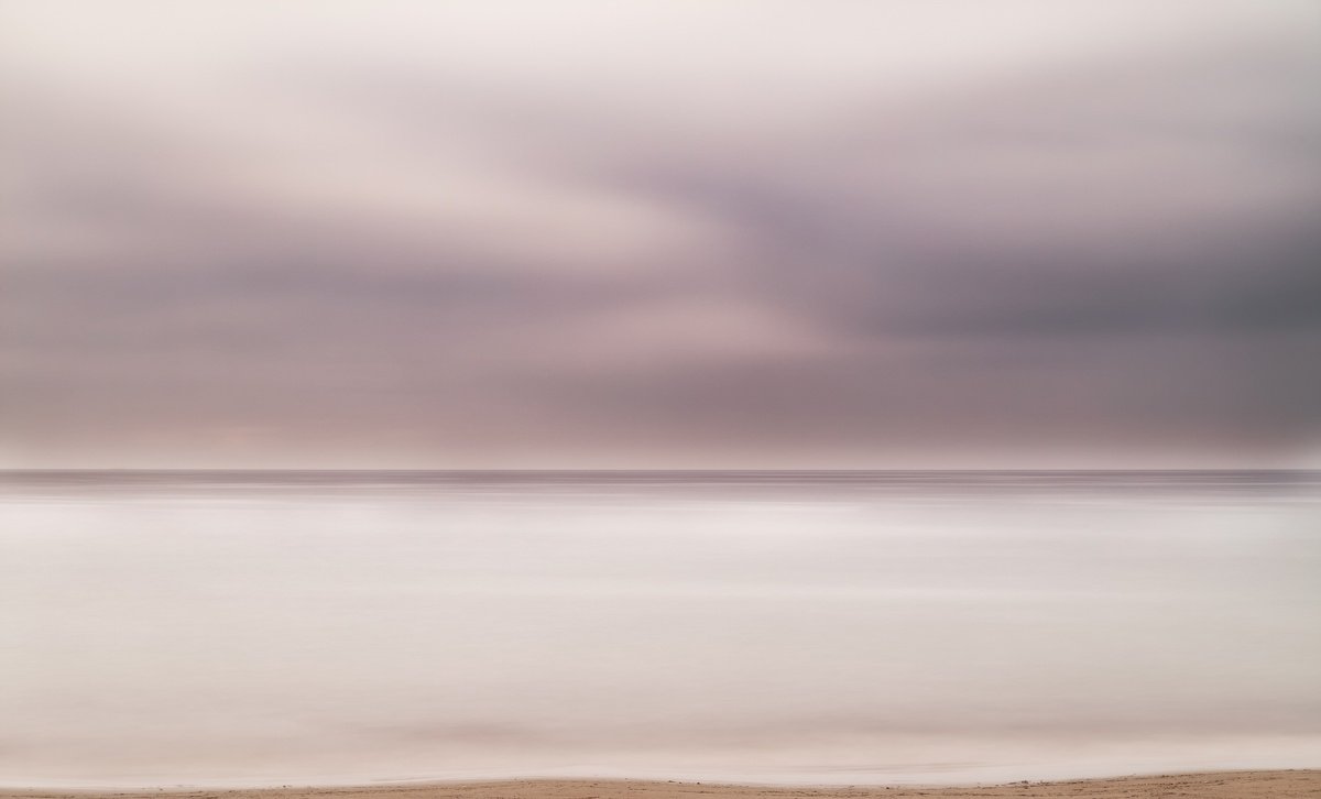 Impressionistic Photograph , Maremma Sea In A Cloudy Day By Karim Carella, 47 X 30, Artwork For Sale On Artfinder