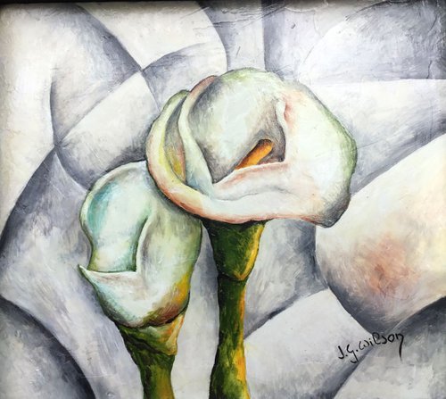 Calla lilies n. 1 by Jg Wilson
