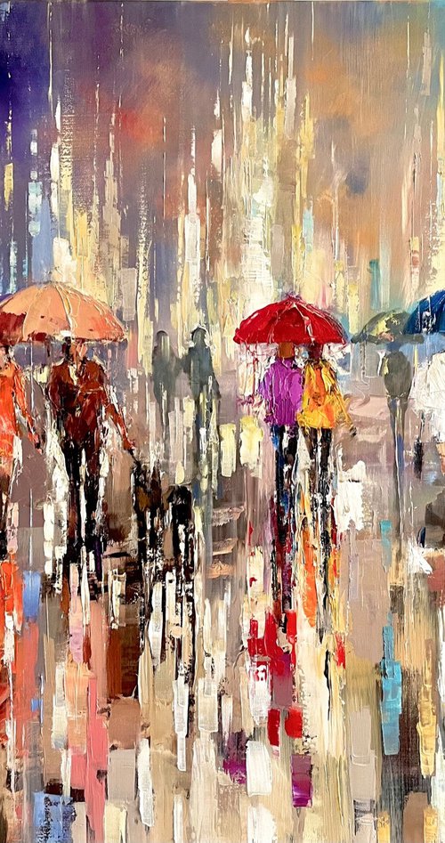 Walking In Sunshine by Ewa Czarniecka