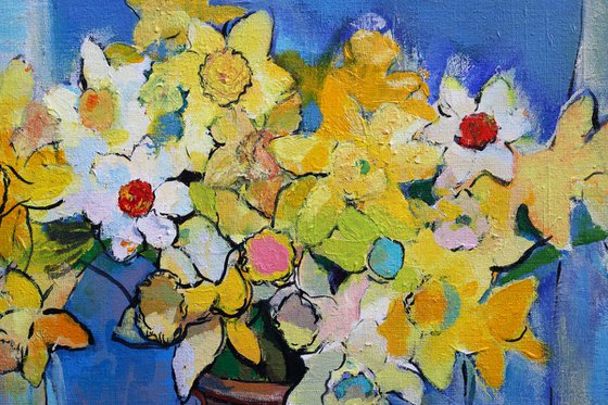 bouquet of daffodils