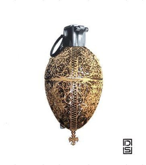 Golden Egg Grenade by DS