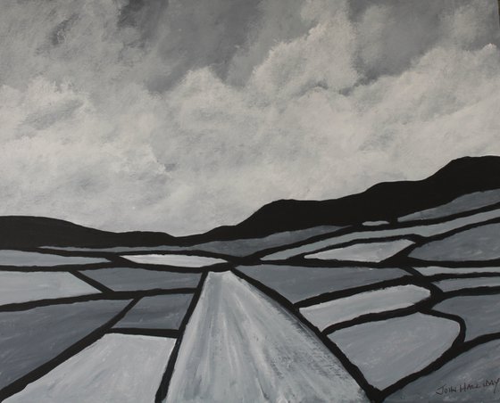 Grey Day, Irish Landscape