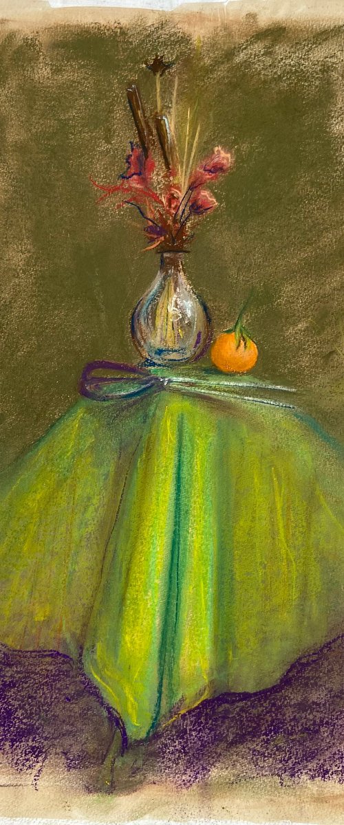 Vase, Clementine, Scissors by Mazen Ghurbal