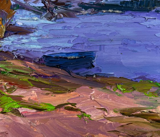 Silent Drift on the Waves of a River