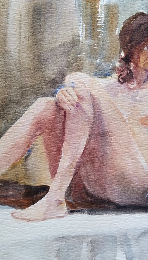 Nude 20210721. 01 by Irina Bibik-Chkolian
