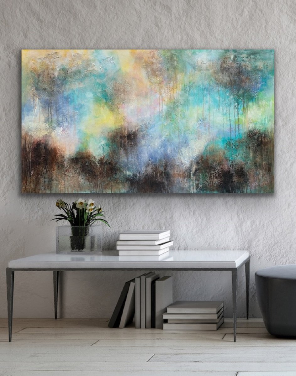 140x80 cm( 5531.5 inch), Magnificent Earth 79 by Veronica Vilsan