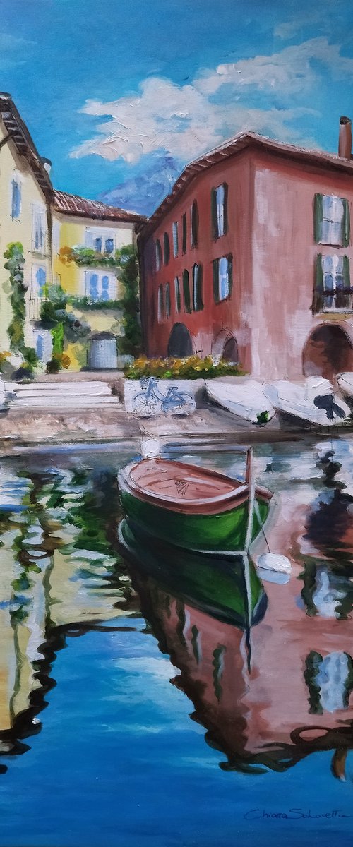 Barca sul lago 2 by Chiara Schiavetta
