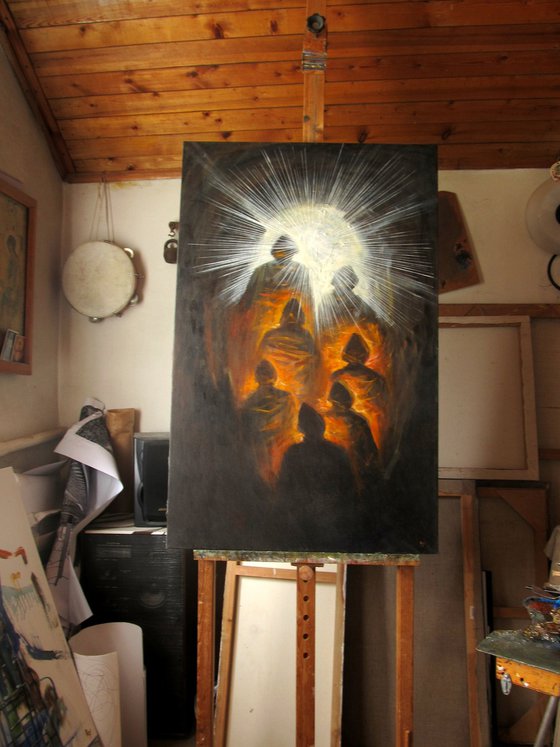 the Light shines in darkness