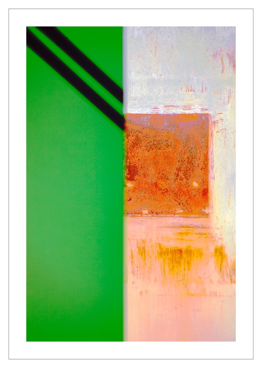 Geometric Abstract Photograph By Beata Podwysocka, 20 X 28, Wallscape 224, Original Artwork