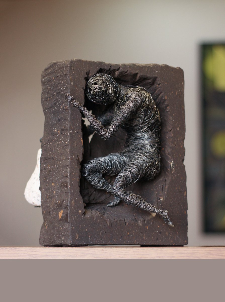 Expressive Sculpture , Hidden Pear By Karen Axikyan, 8 X 12, Artwork For Sale On Artfinder