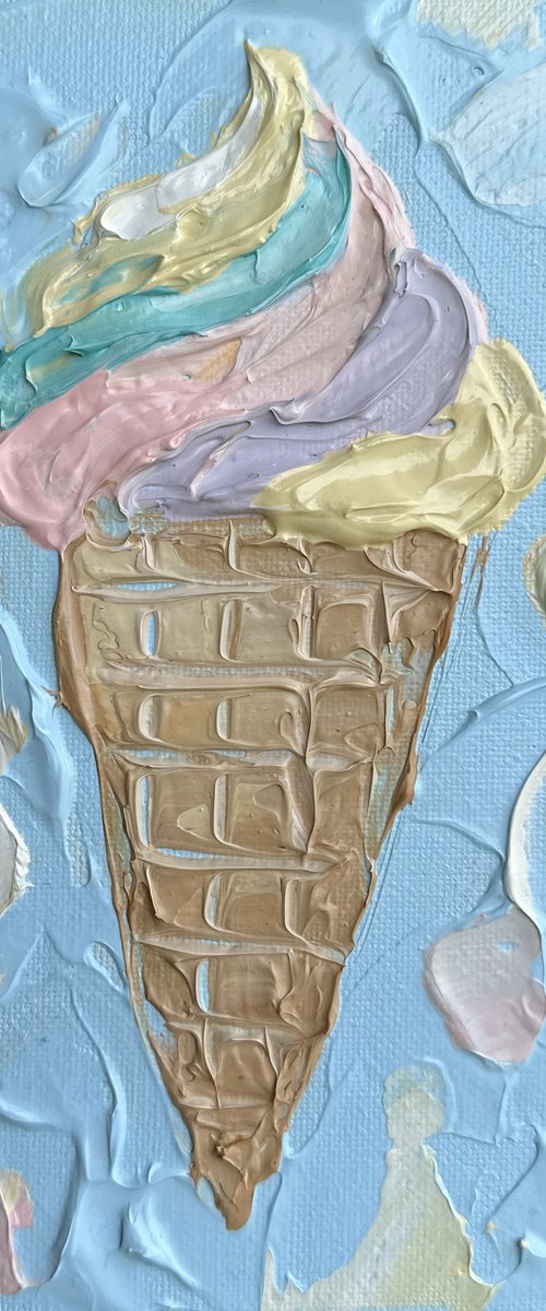 Ice cream cone 2 by Guzaliya Xavier