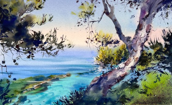 The azure serenity of Italy