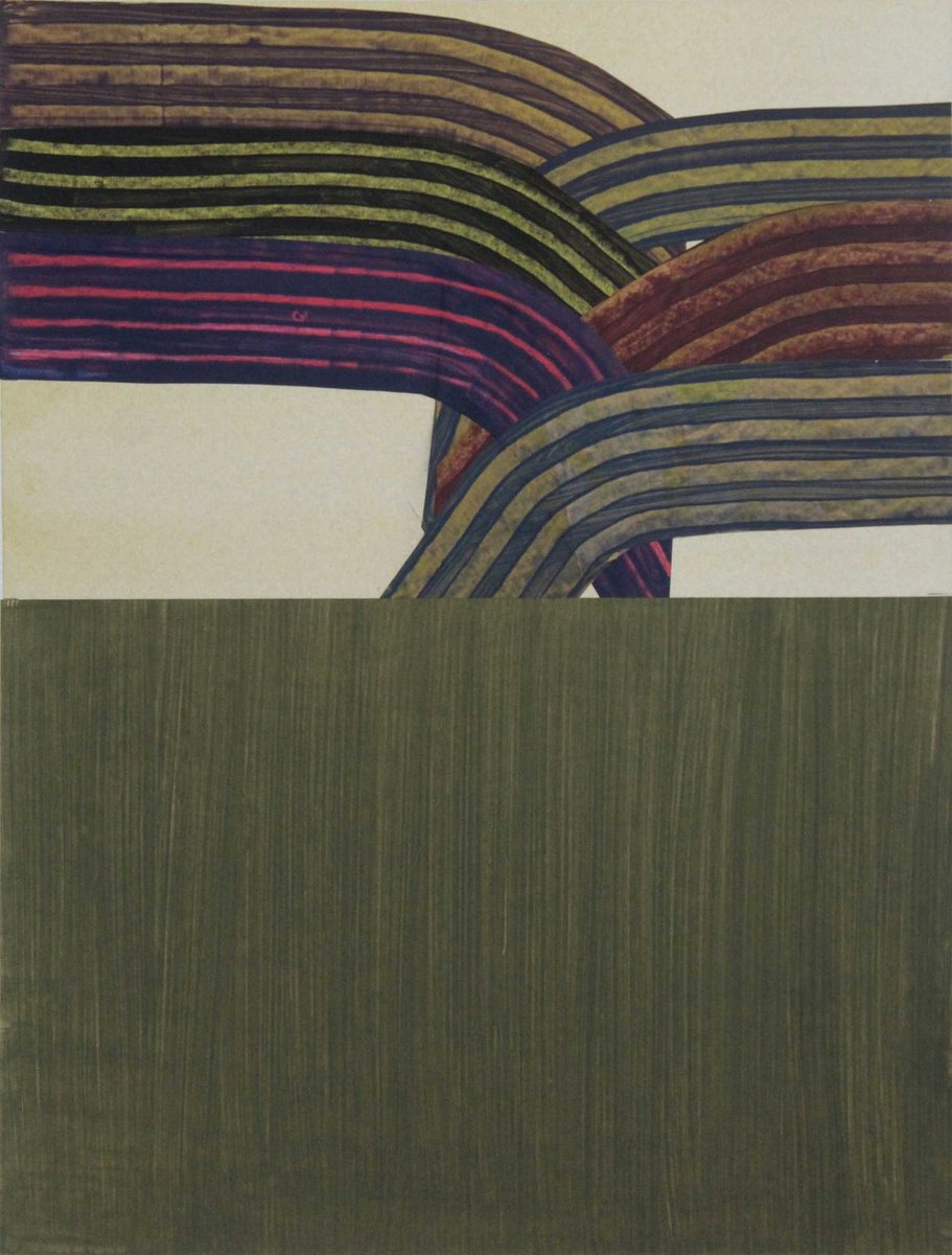 Abstract Acrylic Painting By Martin Singer, 12 X 16", Lcvm25-05, Original Artwork