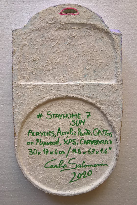 #STAYHOME 7, SUN - ( 30 x 17 cm )