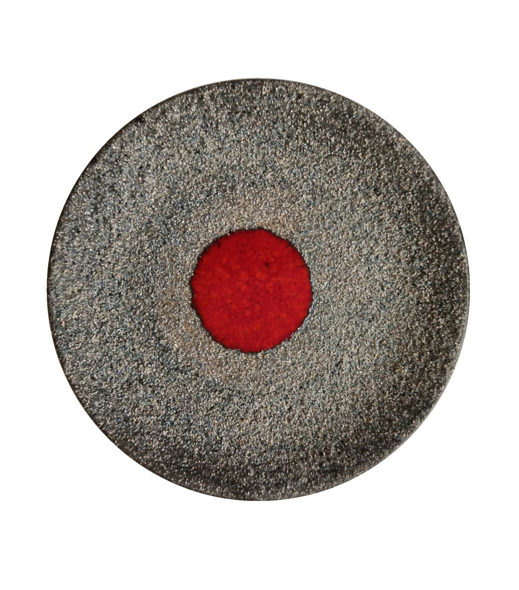 Geometric Abstract Relief By Rossitza Trendafilova, 9 X 9", "Circle Iii", Original Artwork