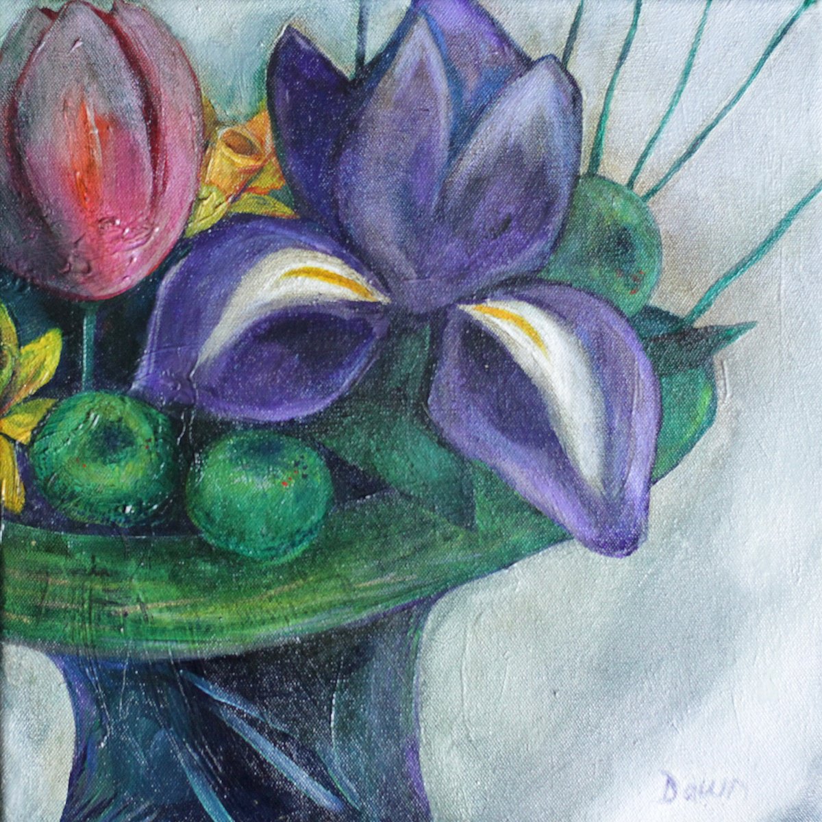 Spring in a Vase by Dawn Rodger by Dawn Rodger