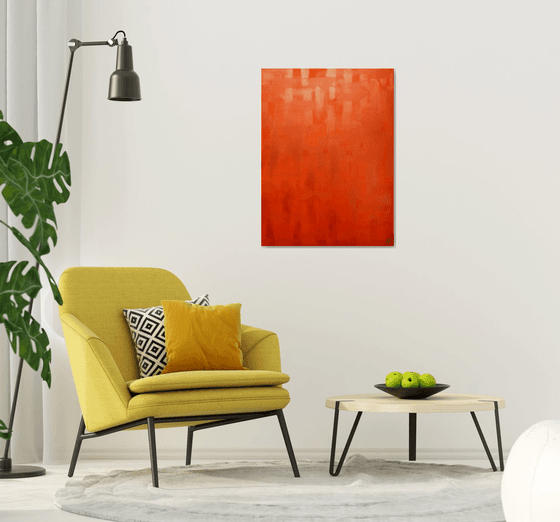 Orange I ( Large 30" x 40 ")