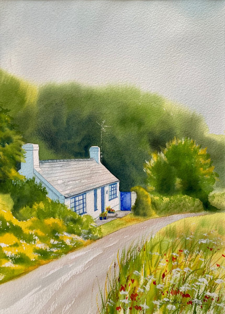 Sunny cottage by Silvie Wright