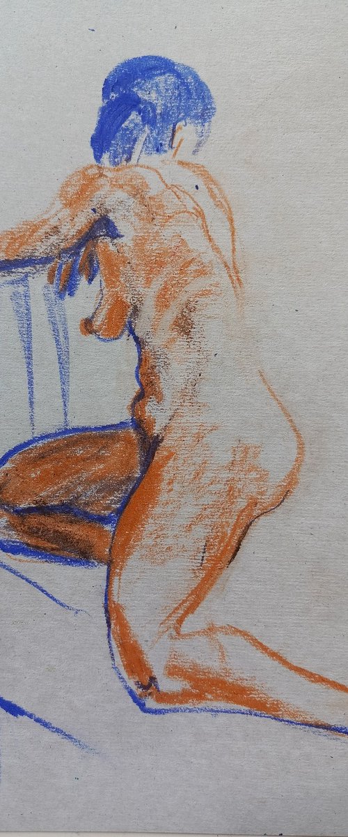 Nude sketch 30-08-05 by Oxana Raduga