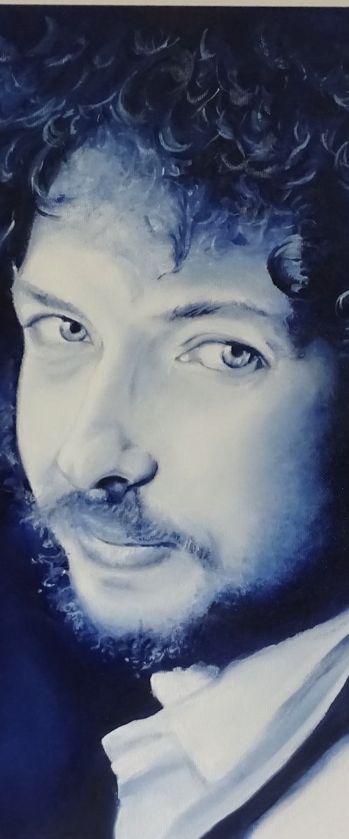 'Forever Young' Bob Dylan by Mel Davies Original Art