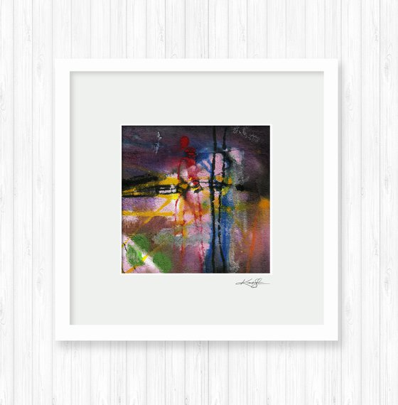 Urban Poetry 12 - Abstract Painting by Kathy Morton Stanion