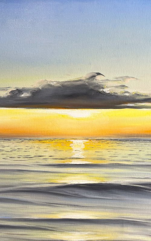 SEA SUNSET by Aflatun Israilov