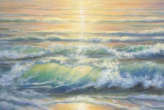 Ocean sunset 3