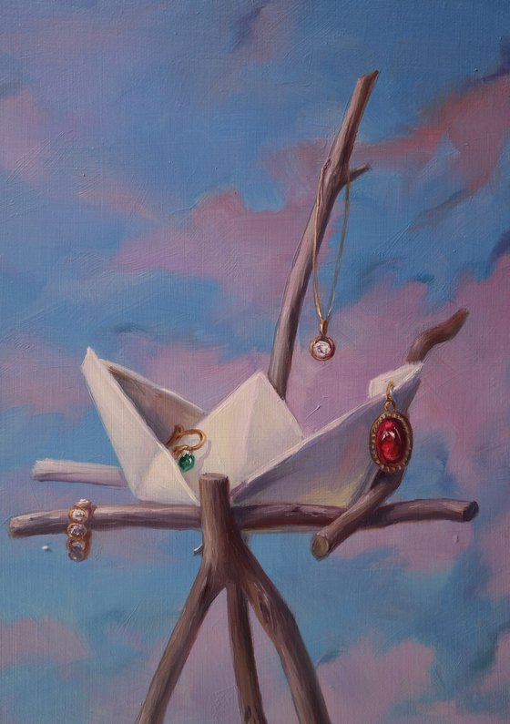 "Paper Crane of the Sea"