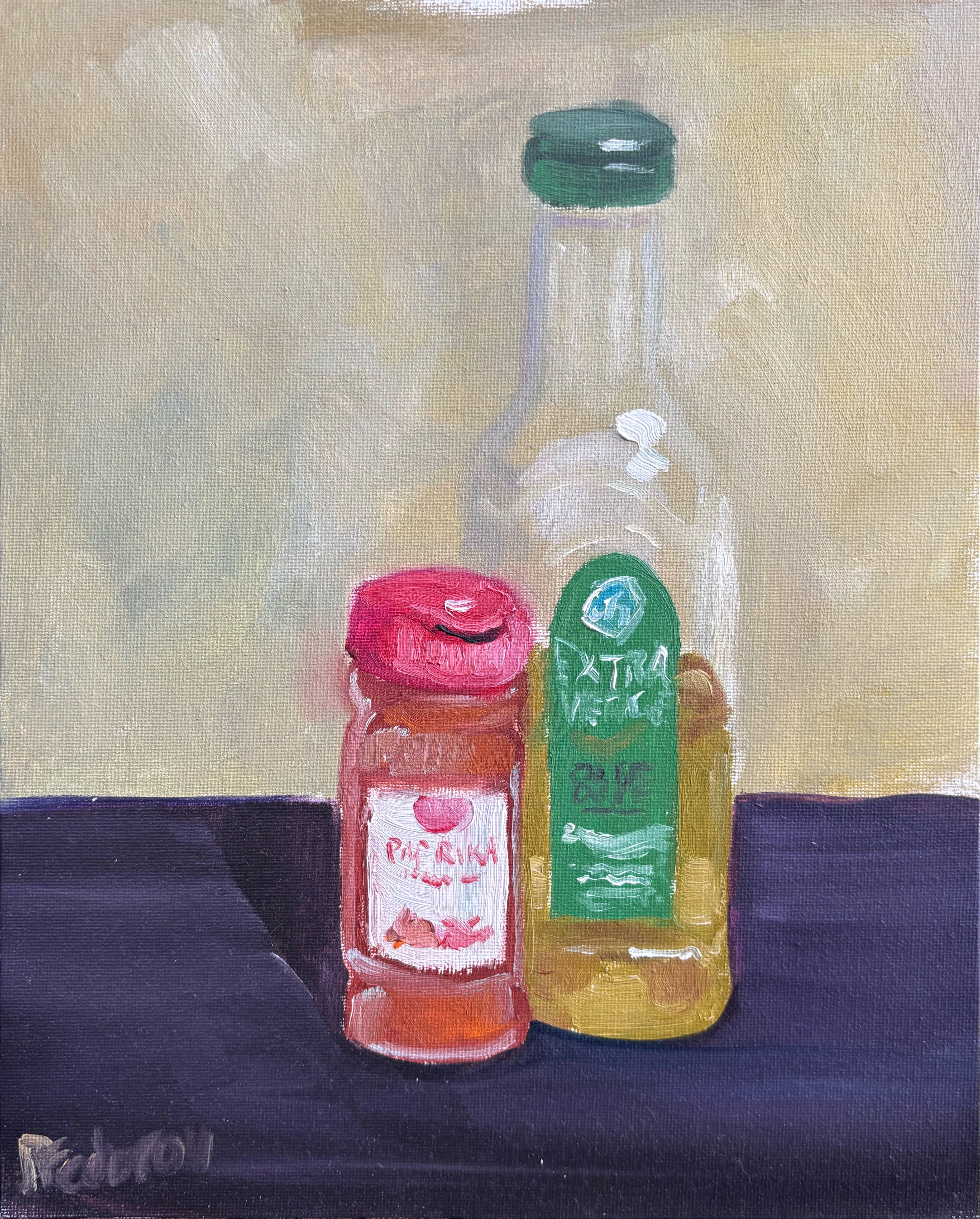 Olive Oil And Paprika By Dmitry Fedorov, 9 X 12, Artwork For Sale On Artfinder
