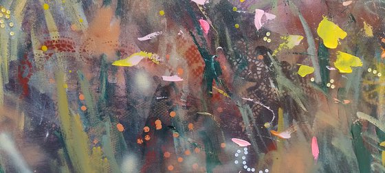 Magic garden (VII) -  61.4  x 36.2 in.