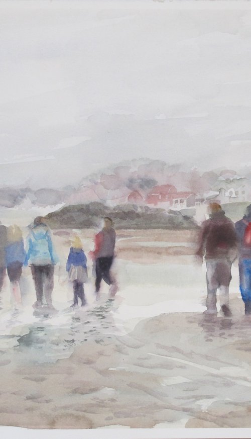 Walking away from St Michael's Mount by Rory O’Neill