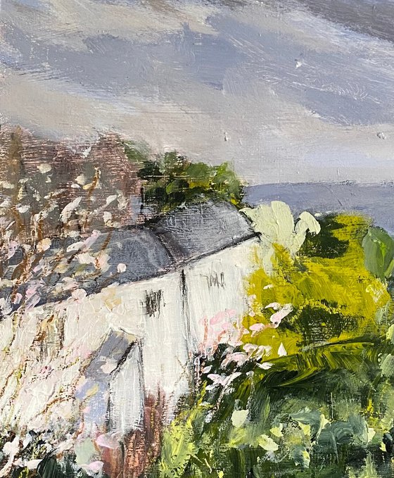 Spring Light And Cottages