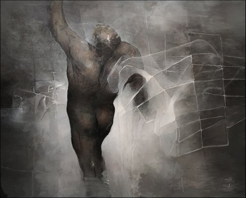 Achilles (**LARGE FORMAT**, 150X120cm) by Mladen Ilic