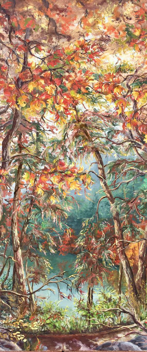 Burning branches by oana voda