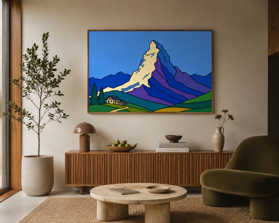 Matterhorn in Blue #20